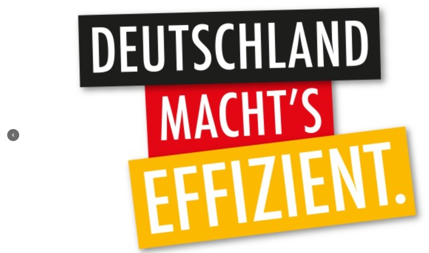 Deutschland macht es effizient